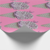 Rozen trechter cadeaupapier (Hoek)