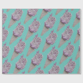 Rozen trechter cadeaupapier (Vlak)