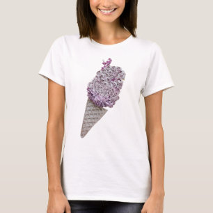 Rozen trechter t-shirt