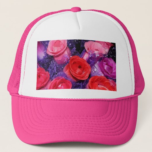 Rozen Trucker Pet (Voorkant)