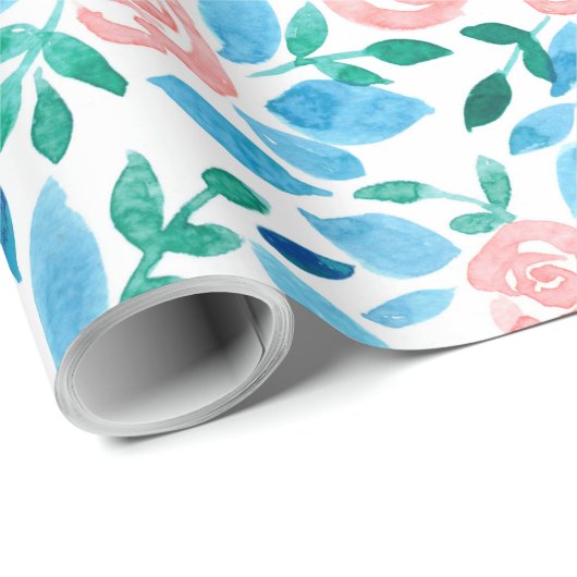 Rozen tuin 2 cadeaupapier (Rol Hoek)