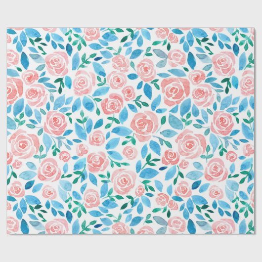 Rozen tuin 2 cadeaupapier (Vlak)