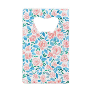 Rozen tuin 2 creditkaart flessenopener