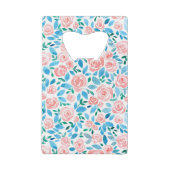 Rozen tuin 2 creditkaart flessenopener (Achterkant)