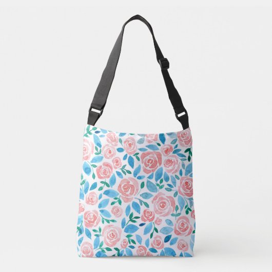 Rozen tuin 2 crossbody tas (Voorkant)