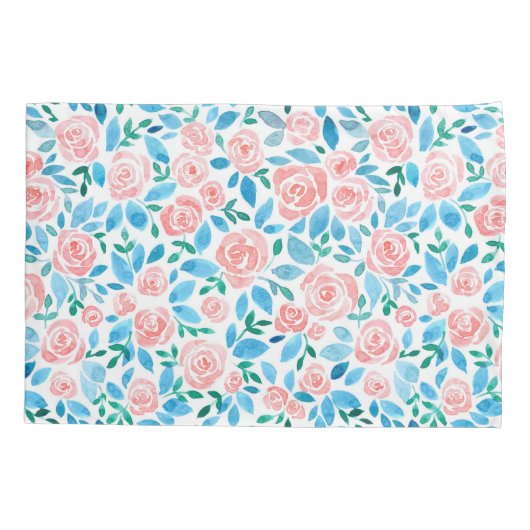 Rozen tuin 2 kussensloop (Achterkant)