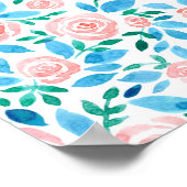 Rozen tuin 2 poster (Hoek)