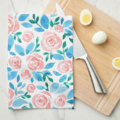 Rozen tuin 2 theedoek (Quarter Fold)