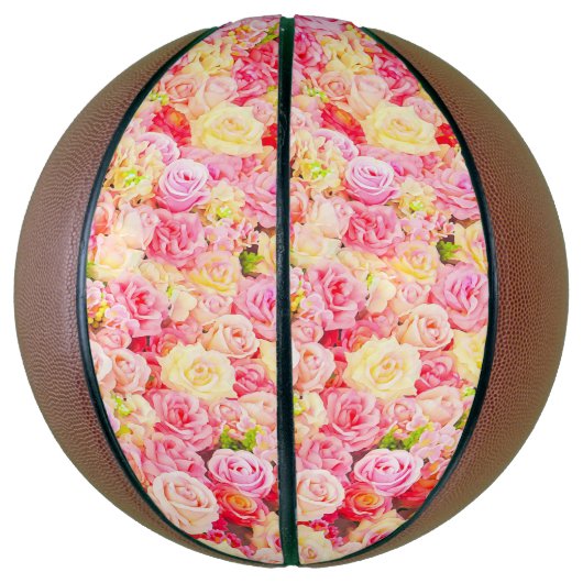 Rozen tuin basketbal (Verticaal)