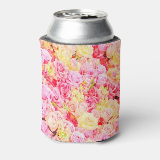 Rozen tuin blikjeskoeler (Blikje Achterkant)