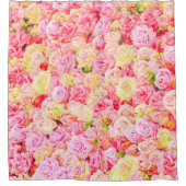 Rozen tuin douchegordijn (Voorkant)