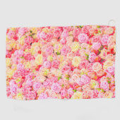 Rozen tuin golfhanddoek (Horizontaal)