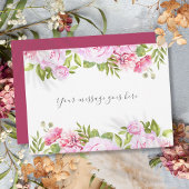 Rozen Tuin Groene Personalized Bericht Bedankkaart