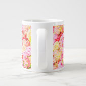 Rozen tuin grote koffiekop (Achterkant)