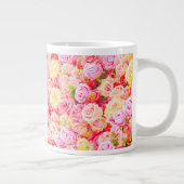 Rozen tuin grote koffiekop (Rechts)