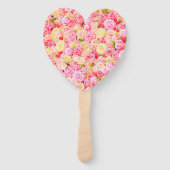 Rozen tuin handwaaier (Achterkant)