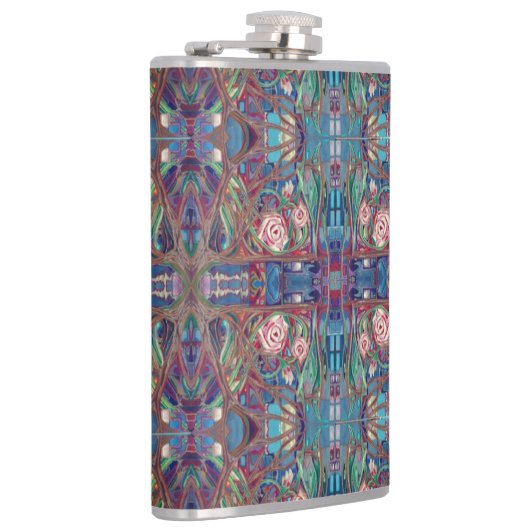 Rozen tuin heupfles (Rechts)