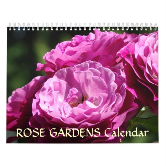 ROZEN TUIN Kalender Rozen Bloemen Cadeaus (Hoes)