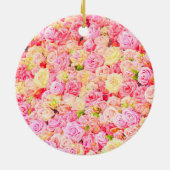 Rozen tuin keramisch ornament (Achterkant)