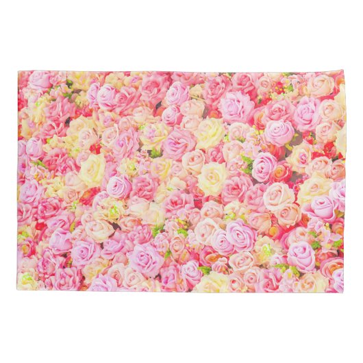 Rozen tuin kussensloop (Achterkant)