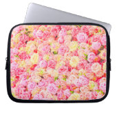 Rozen tuin laptop sleeve (Voorkant)