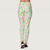Rozen tuin leggings (Achterkant)