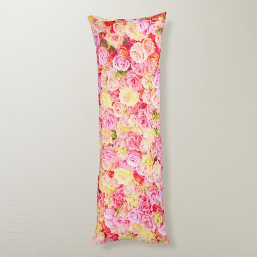 Rozen tuin lichaamskussen (Achterkant (Verticaal))