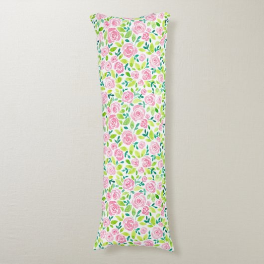 Rozen tuin lichaamskussen (Voorkant Verticaal)