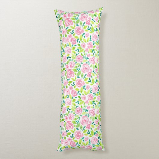 Rozen tuin lichaamskussen (Achterkant (Verticaal))