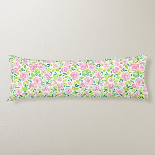 Rozen tuin lichaamskussen (Voorkant)
