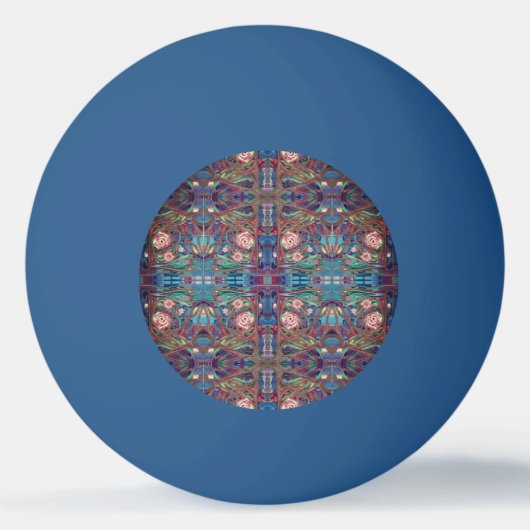 Rozen tuin pingpongbal (Voorkant)