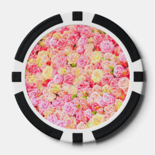 Rozen tuin poker chips