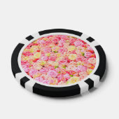 Rozen tuin poker chips (Enkel)