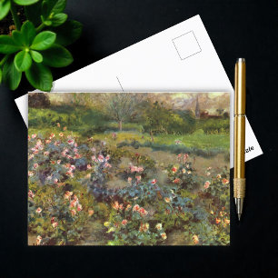 Rozen tuin, Renoir Briefkaart