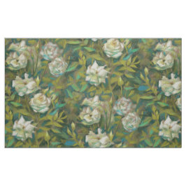 "Rozen tuin", retro floral design, munt & gracher Stof