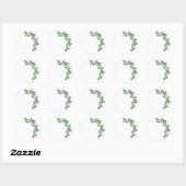 Rozen tuin ronde sticker (Vel)