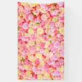 Rozen tuin spandoek (Verticaal)