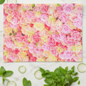 Rozen tuin theedoek (Gevouwen)