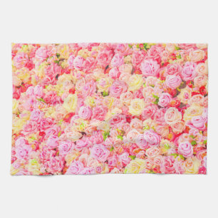 Rozen tuin theedoek