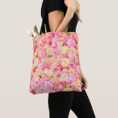 Rozen tuin tote bag (Dichtbij)