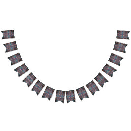 Rozen tuin vlaggetjes