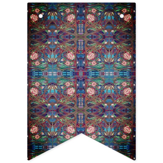 Rozen tuin vlaggetjes (Derde vlag)