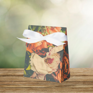 Rozen tuin voor fornuizen bedankdoosjes