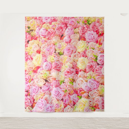 Rozen tuin wandkleed (Voorkant)