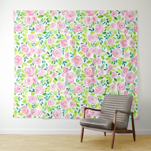 Rozen tuin wandkleed (In Situ (horizontaal))