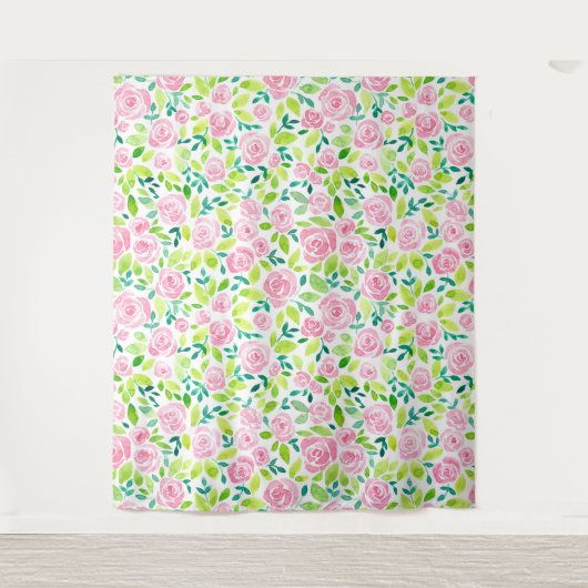 Rozen tuin wandkleed (Voorkant)