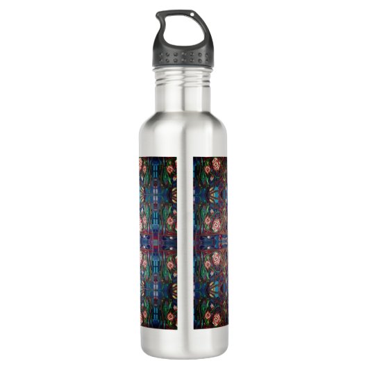 Rozen tuin waterfles (Achterkant)