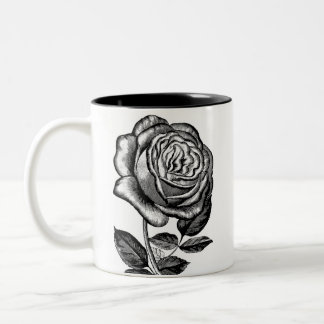 Rozen, Tuinman geschenk, Moedergeschenk,  Roos Tweekleurige Koffiemok