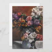 Rozen, tulpen en lila's | Lovis Corinth (Voorkant / Achterkant)