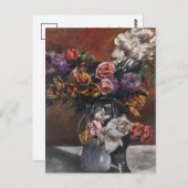Rozen, tulpen en lila's | Lovis Corinth Briefkaart (Voorkant / Achterkant)
